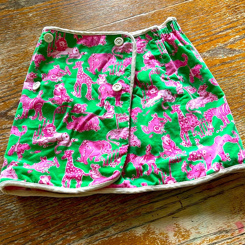 ✨✨SUPER RARE Lilly Pulitzer reversible kids skirt!!!✨✨